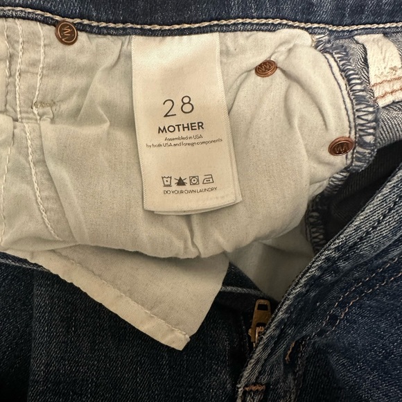 MOTHER The Stunner Zip Ankle Step Fray - Picture 4 of 7